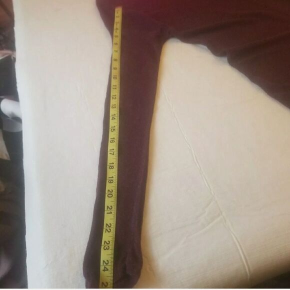 Simply Vera Vera Wang Sheer Mesh Asymmetrical Lightweight Purple Top Size Small - Picture 7 of 9